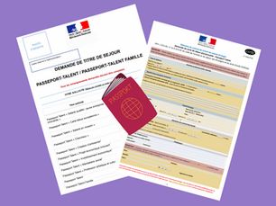 FRENCH RESIDENCE PERMIT “PASSPORT-TALENT”