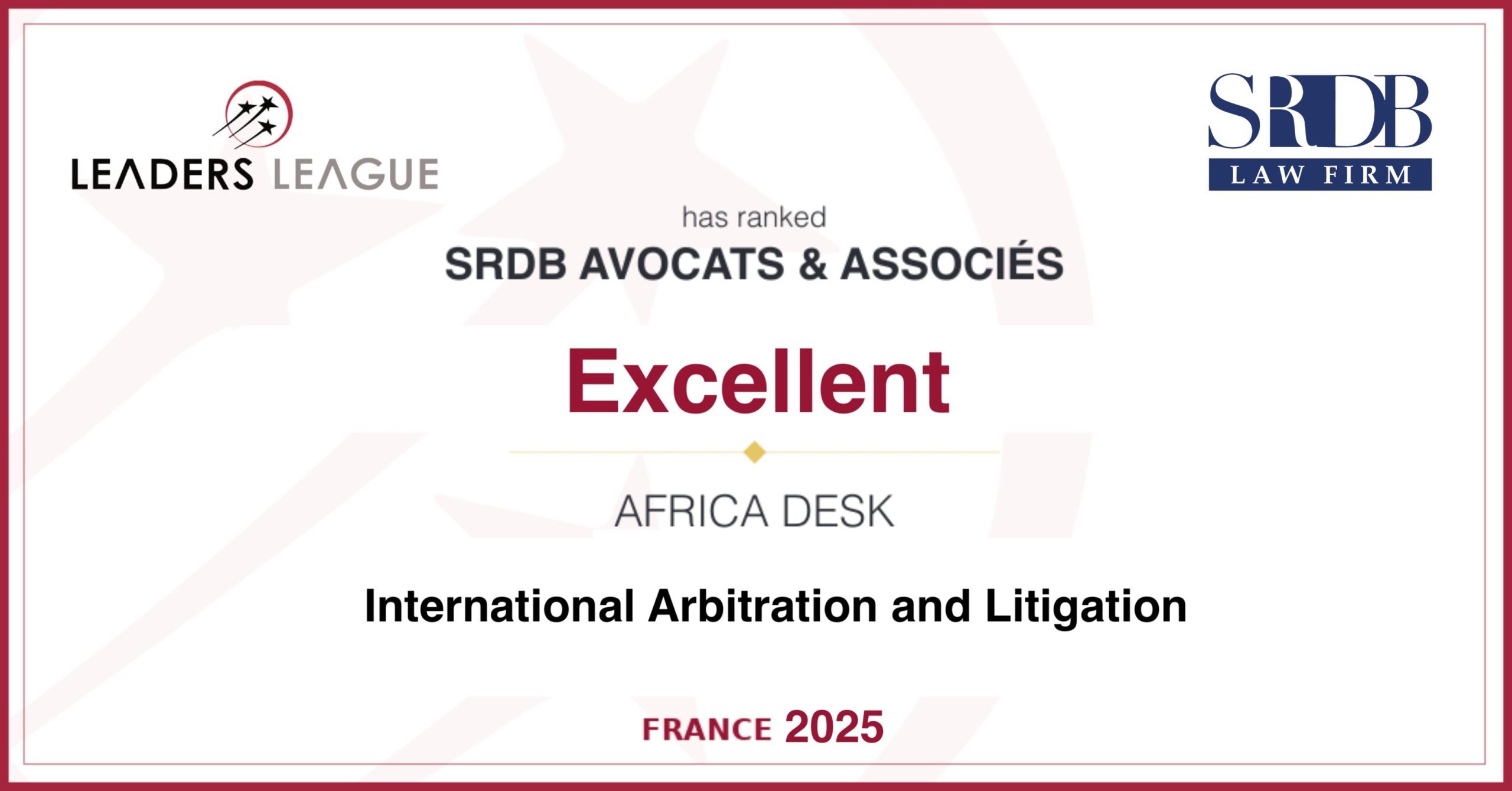 Ranking Excellent - SRDB - Leaders League