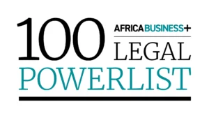 LOGO - 100 LEGAL POWERLIST - AFRICA BUSINESS + SRDB LAW FIRM