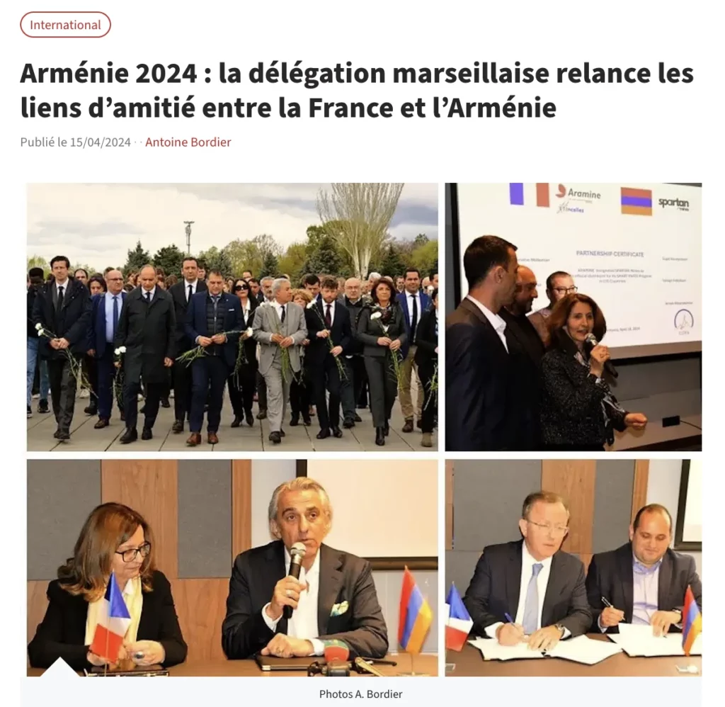 Article-Entreprendre-Arménie 2024 : la délégation marseillaise relance les liens d’amitié entre la France et l’Arménie