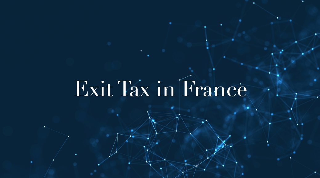 SRDB Law Firm - Exit Tax in France